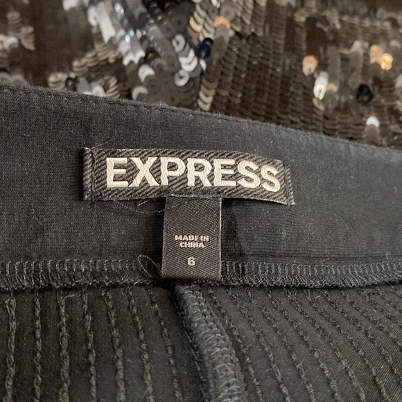 Express Sequin Croppped Jacket and Shorts Set - Picture 13 of 14